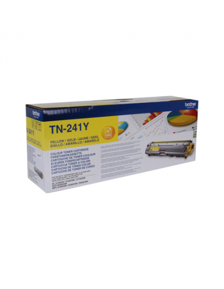 BROTHER TONER TN241Y  HL3140CW/HL3150CDW, 1.400 PÁG. AMARILL