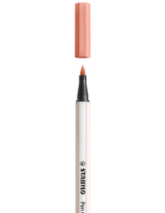 ROTULADOR PUNTA FIBRA PINCEL PEN 68 BRUSH CARNE CLARO STABILO 568/26 (x10 unidades)