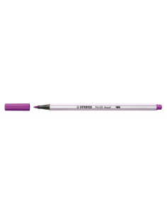 ROTULADOR PUNTA FIBRA PINCEL PEN 68 BRUSH LILA STABILO 568/58 (x10 unidades)
