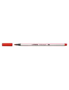 ROTULADOR PUNTA FIBRA PINCEL PEN 68 BRUSH CARMIN STABILO 568/48 (x10 unidades)