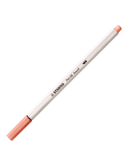 ESTUCHE CARTON 12 UNIDADES ROTULADOR PEN 68 BRUSH COLORES SURTIDOS STABILO 568/12-21