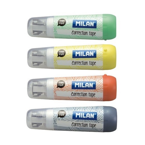 BOTE 40 CINTAS CORRECTORAS MINI 5MMX6M MILAN 1301940SNC