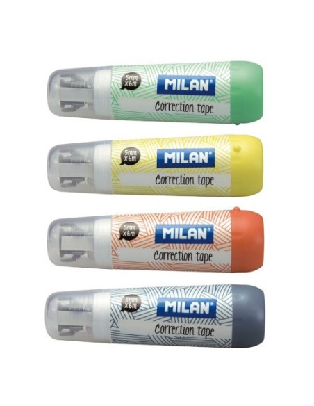 BOTE 40 CINTAS CORRECTORAS MINI 5MMX6M MILAN 1301940SNC