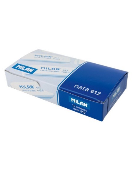 Milan CPM612 goma Plástico Blanco 12 pieza(s) (x12 unidades)
