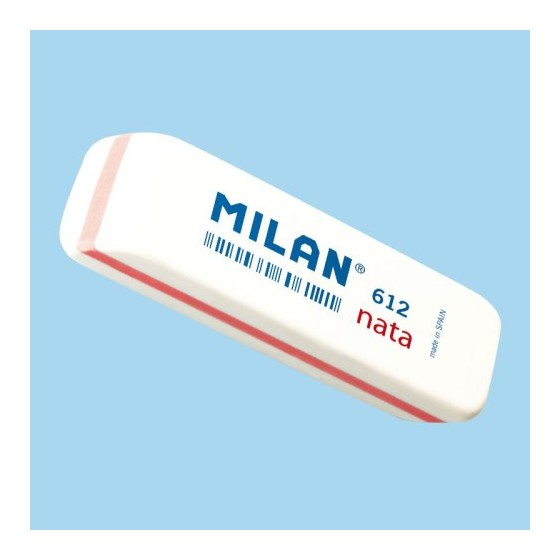 Milan CPM612 goma Plástico Blanco 12 pieza(s) (x12 unidades)