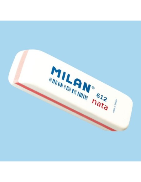 Milan CPM612 goma Plástico Blanco 12 pieza(s) (x12 unidades)