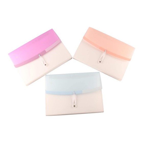 CARPETA ACORDEÓN DISEÑO CON 13 COMPARTIMENTOS COLOR DREAM ROSA TARIFOLD 511323