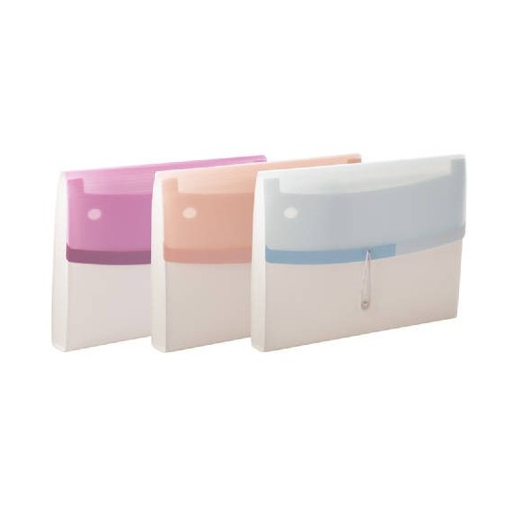 CARPETA ACORDEÓN DISEÑO CON 13 COMPARTIMENTOS COLOR DREAM ROSA TARIFOLD 511323