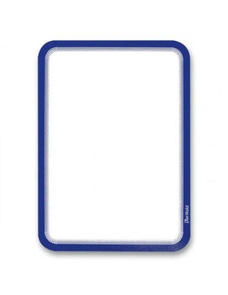 PACK DE 2 MARCO ADHESIVO MAGNETO A4 CON CIERRE MAGNÉTICO AZUL TARIFOLD 194951