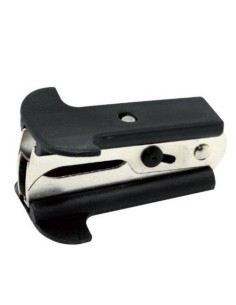 EXTRAEGRAPAS PINZA CON CIERRE SEGURIDAD COLORES SURTIDOS (NEGRO/AZUL) BISMARK 310825 (x12 unidades)
