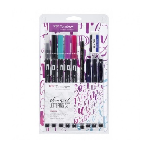 SET LETTERING DE CALIGRAFIA MODELO ADVANCED TOMBOW LS-ADV