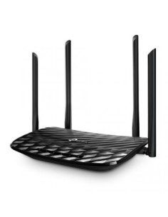 TP-LINK Archer C6 router inalámbrico Ethernet rápido Doble banda (2,4 GHz / 5 GHz) Blanco