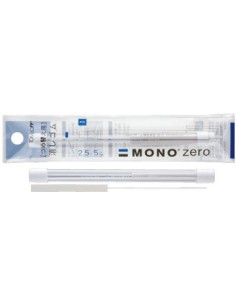 RECAMBIO PARA BORRADOR DE PRECISIÓN PUNTA RECTANGULAR TOMBOW ER-KUS (x5 unidades)