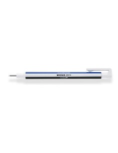 BORRADOR DE PRECISIÓN PUNTA REDONDA 2,3 MM. CUERPO BLANCO/AZUL/NEGRO TOMBOW EH-KUR (x5 unidades)