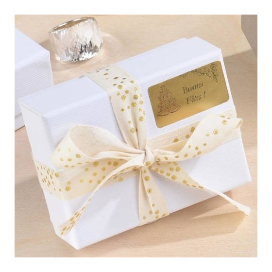 KIT 10 HOJAS ETIQUETAS SATINADAS ORO, 36 MM DIAMETRO, 36X21MM, 36X27MM, 44X16MM, 45X21MM TICO GL4-mix-10