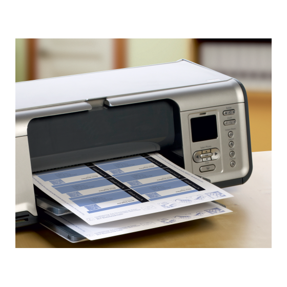 PAQUETE 10 HOJAS TARJETAS DE VISITA BLANCAS QUICK CLEAN DE PAPEL CUCHÉ OPACAS-260 G-IMPRESORAS DE INYECCIÓN DE TINTA-85X54 MM AVERY C32015-10E