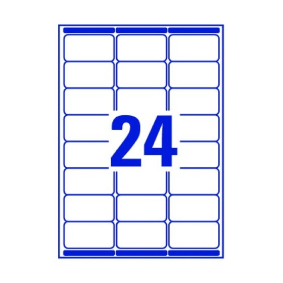 Avery L7159-15 etiqueta para dirección Blanco Etiqueta autoadhesiva