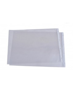 CAJA 50 FUNDAS FORMATO A3 PVC 4 TALADROS 100 MICRAS IBERPLAS 21350