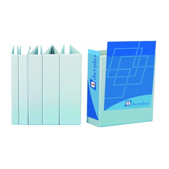 CARPETA CANGURO FORMATO A4 4 ANILLAS MIXTAS 40MM IBERPLAS 8440M411