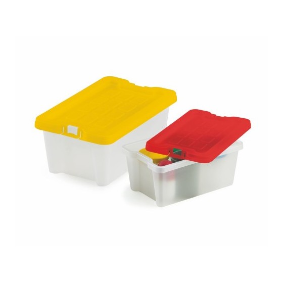 CAJA MULTIUSO POLIPROPILENO FORMATO 4 LITROS 280X180X120 MM. PEQUEÑA FAIBO 882
