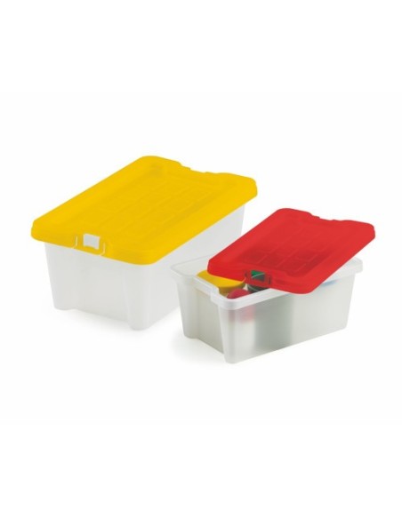CAJA MULTIUSO POLIPROPILENO FORMATO 4 LITROS 280X180X120 MM. PEQUEÑA FAIBO 882