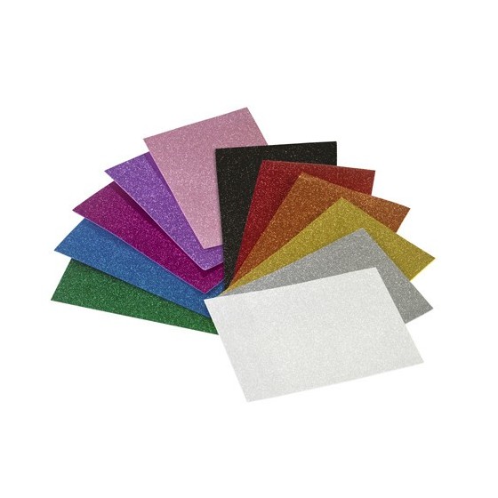 LAMINA EVA 40X60 CM. PURPURINA ROSA FAIBO 1659-29 (x3 unidades)