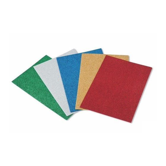 FAIBO 1659-00 cartón y papel de construcción 5 hojas