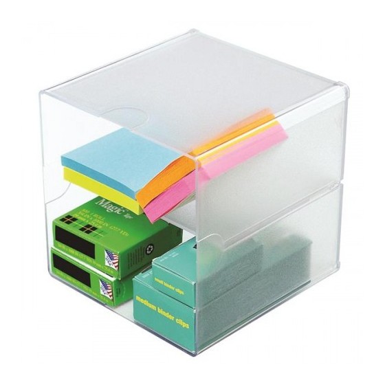 ORGANIZADOR MODULAR CON DIVISOR TRANSPARENTE DEFLECTO 350701