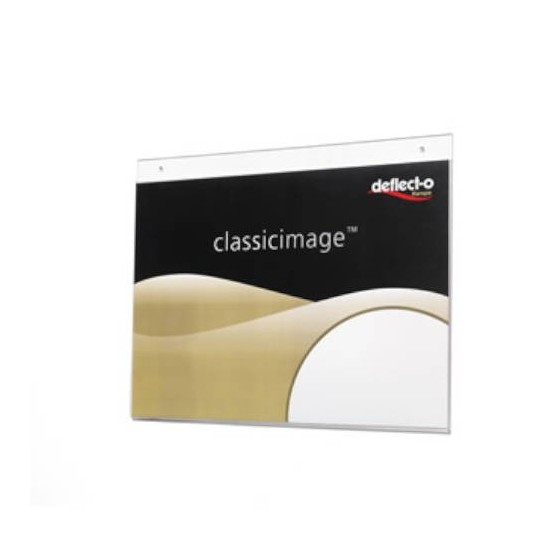 EXPOSITOR DE PARED FORMATO A3 HORIZONTAL DEFLECTO 48000