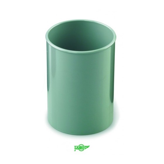 CUBILETE DE PLASTICO 78 MM. DIAMETRO X 100 MM. ALTO OPACO GRIS FAIBO 205-08 (x10 unidades)