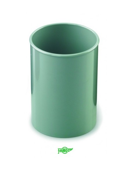 CUBILETE DE PLASTICO 78 MM. DIAMETRO X 100 MM. ALTO OPACO GRIS FAIBO 205-08 (x10 unidades)