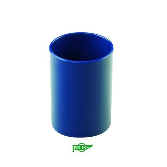 CUBILETE DE PLASTICO 78 MM. DIAMETRO X 100 MM. ALTO OPACO AZUL FAIBO 205-07 (x10 unidades)