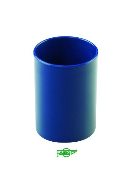 CUBILETE DE PLASTICO 78 MM. DIAMETRO X 100 MM. ALTO OPACO AZUL FAIBO 205-07 (x10 unidades)