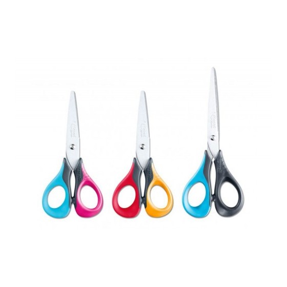 TIJERAS SENSOFT 13 CM. CON CUCHILLAS DE ACERO COLORES SURTIDOS MAPED 169300