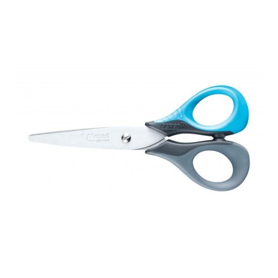 TIJERAS SENSOFT 13 CM. CON CUCHILLAS DE ACERO COLORES SURTIDOS MAPED 169300