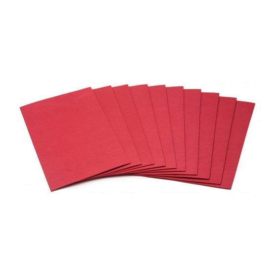 BOLSA DE 10 LAMINAS GOMA EVA 40X60 CM. EN COLOR ROJO FAIBO 1655-10-03