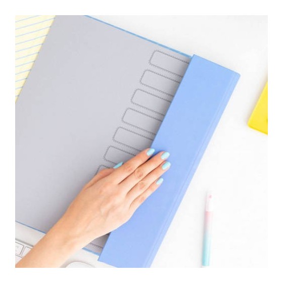 CARPETA CARTON SEPARADORA CON GOMA ELASTICA "HOY TE SOBRAN MOTIVOS PARA.. "MR.WONDERFUL WOA09755ES