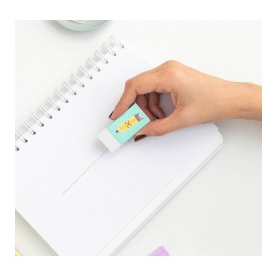 KIT DE ESTUCHE TRANSPARENTE PVC "PARA APUNTES QUE MOLAN" MR.WONDERFUL WOA09499ES