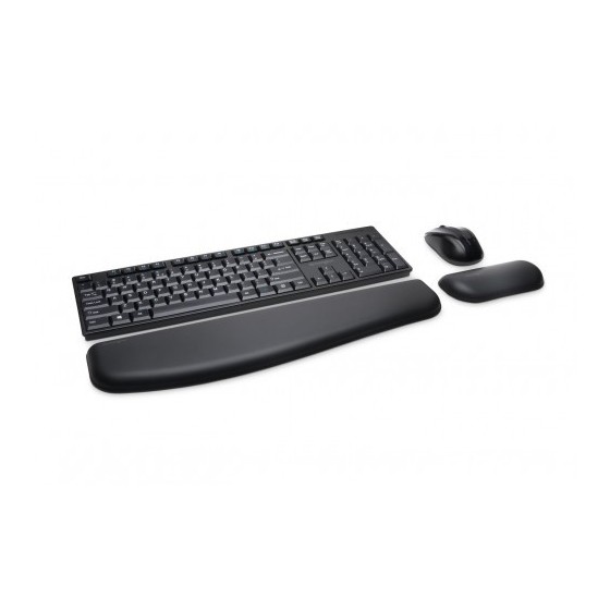 SET DE TECLADO+RATON INALAMBRICO PRO FIT QWERTY COLOR NEGRO KENSINGTON K75230ES