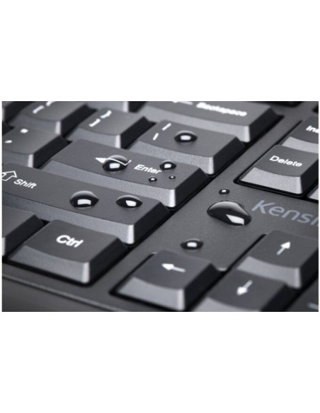 SET DE TECLADO+RATON INALAMBRICO PRO FIT QWERTY COLOR NEGRO KENSINGTON K75230ES
