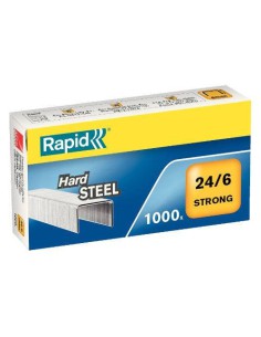 CAJA DE 1000 GRAPAS TIPO 24/6 ACERO RAPID 24855900