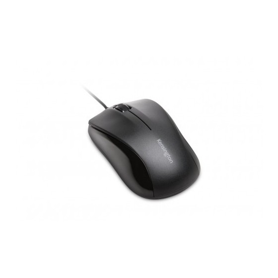 RATON CON CABLE VALUMOUSE SENSOR OPTICO COLOR NEGRO KENSINGTON K72110EU