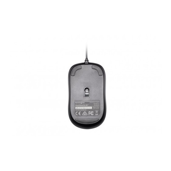 RATON CON CABLE VALUMOUSE SENSOR OPTICO COLOR NEGRO KENSINGTON K72110EU