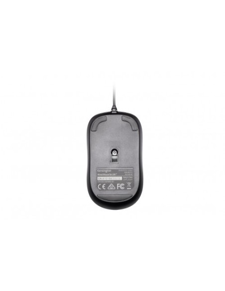 RATON CON CABLE VALUMOUSE SENSOR OPTICO COLOR NEGRO KENSINGTON K72110EU