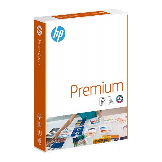 PAQUETE 500H PAPEL 80GR A4 HP PREMIUM 80GR. CIE170 HP 40003888 (x5 unidades)