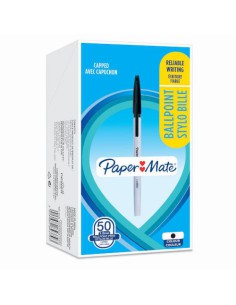BOLIGRAFO 1 MM. COLOR NEGRO PM-045 PAPERMATE 2084379 (x50 unidades)