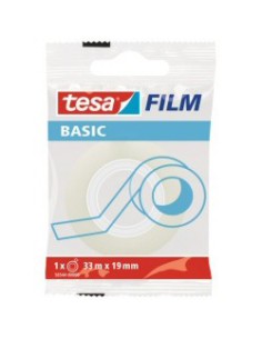 CINTA ADHESIVA TRANSLÚCIDA BASIC 19MM.X33M. TESA 58544-0000 (x24 unidades)