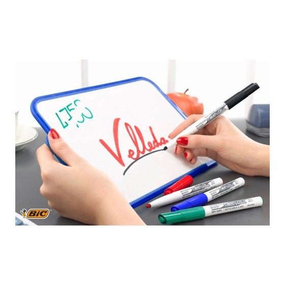 ESTUCHE 8 MARCADORES PARA PIZARRA BLANCA 1741 TINTA A BASE DE ACETONA TRAZO 1,4MM. SURTIDOS VELLEDA 503844