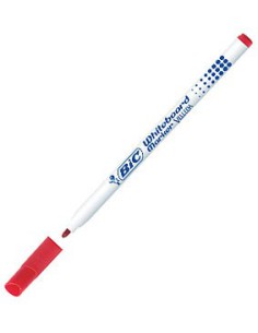 MARCADOR PARA PIZARRA BLANCA 1721 TINTA A BASE DE ALCOHOL TRAZO 1MM. ROJO VELLEDA 841840 (x24 unidades)