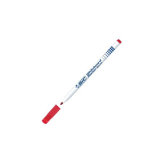MARCADOR PARA PIZARRA BLANCA 1721 TINTA A BASE DE ALCOHOL TRAZO 1MM. ROJO VELLEDA 841840 (x24 unidades)